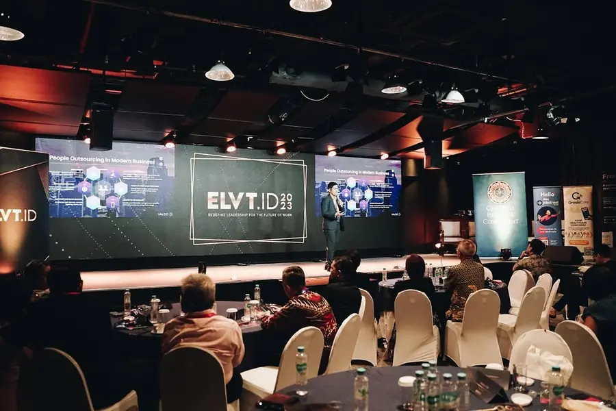 Dokumentasi ELVT 2023 - sesi pembicara utama